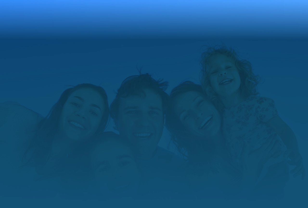 Smiling family